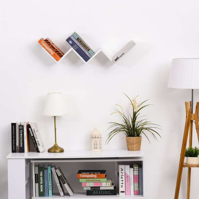 Estantería flotante de pared para niños, estante de pared para el hogar,  estantería para bebé detrás de la puerta, estante colgante de pared de  libros de imágenes de Metal - AliExpress