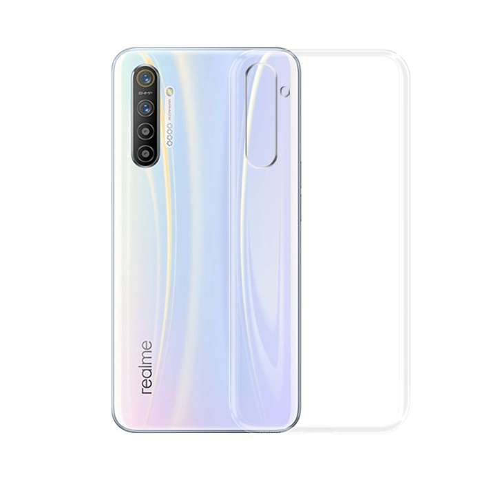 Funda de silicona suave para móvil, carcasa híbrida a prueba de golpes para  OPPO Realme X2