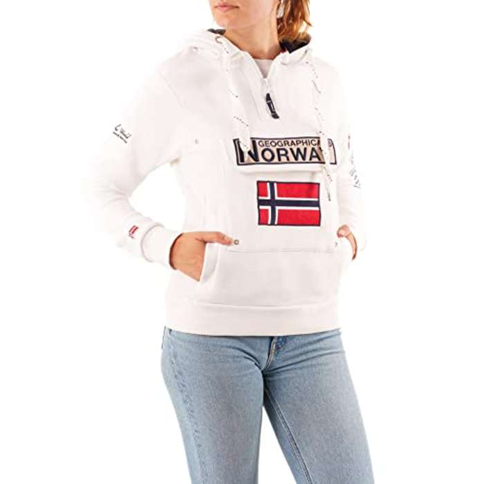 Geographical Sudadera DE GYMCLASS Blanco