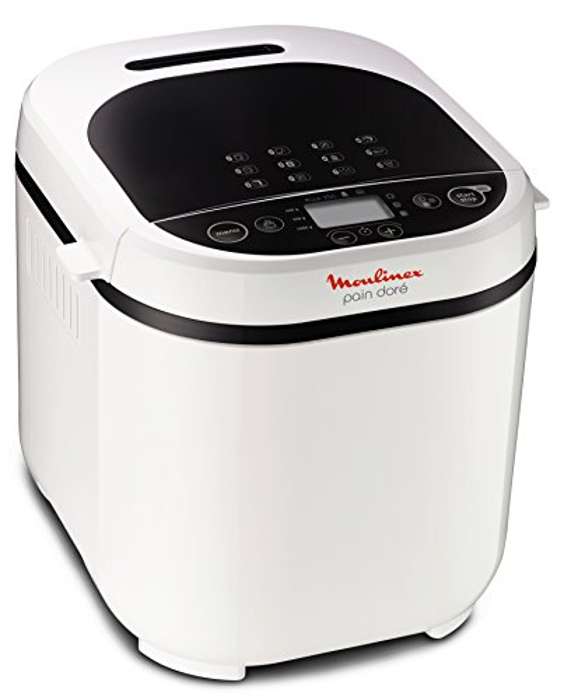 Moulinex OW210130 Pain Doré-Panificadora (720 W, kg, Pantalla LCD, 12  programas automáticos), 650 W,