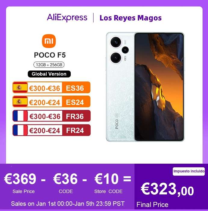 Funda Silicona Líquida Ultra Suave Para Xiaomi Poco F5 Pro 5g Color Azul  con Ofertas en Carrefour