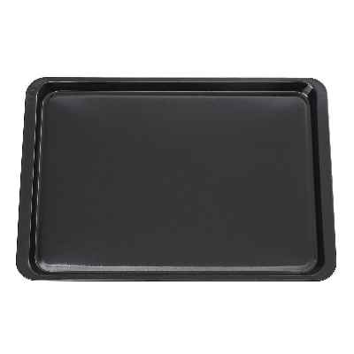 PERLLI Bakeware - Bandeja antiadherente para hornear, bandeja para hornear,  juego de 3 piezas (pequeño, mediano y grande), acero al carbono