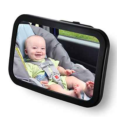 Oly Active - Espejo de coche para bebé, espejo retrovisor a prueba de  roturas, entretene, calma y mantiene al bebé visible, 10 x 11.7 x 3.1  pulgadas.