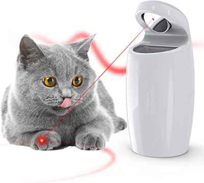 Juguete Interactivo Láser Luz Led para Gatos Fucsia