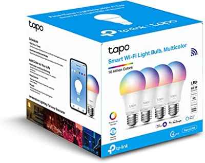 Tapo L530E, Bombilla LED Inteligente RGB Multicolor