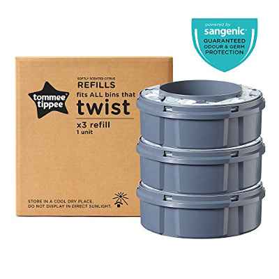 Contenedor de pañales Tommee Tippee Sangenic Twist & Click rosa · El Corte  Inglés