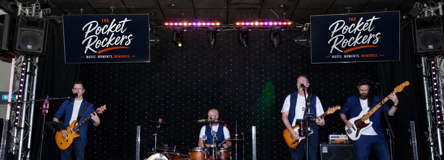 Hire The Pocket Rockers | Cover band in Southampton