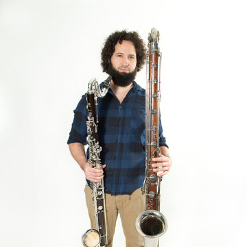 Hire Jason Alder Baritone saxophonist with Encore