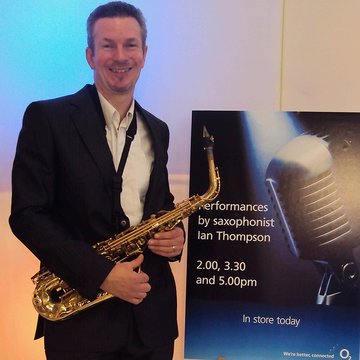 Hire Ian Thompson Alto saxophonist with Encore