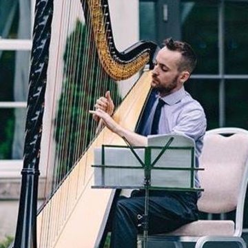 Hire Tomos Xerri Harpist with Encore