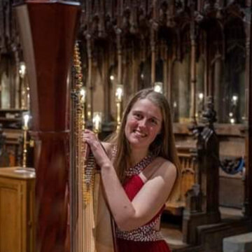 Hire Lucinda Taylor Harpist with Encore