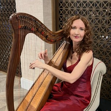 Hire Ramona Egle Harpist with Encore