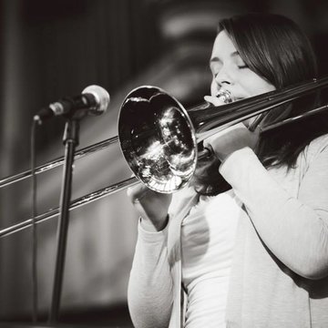 Hire Stephanie Shore Bass trombonist with Encore