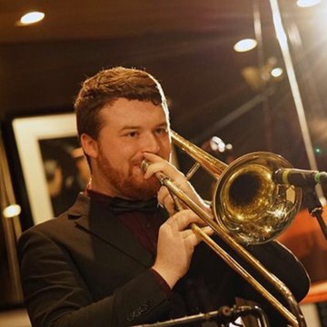 Hire Chris Valentine Tuba with Encore