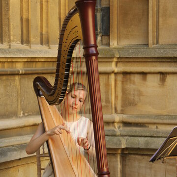 Hire Eleanor Dunsdon Celtic harpist with Encore