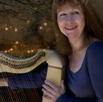 Hire Pauline Vallance Celtic harpist with Encore