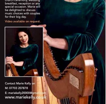 Hire Marie Kelly Celtic harpist with Encore