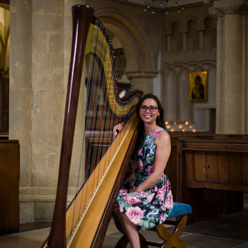 Hire Louise Schwarz Harpist with Encore