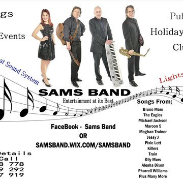 Hire SAMS Band Bristol Function band with Encore