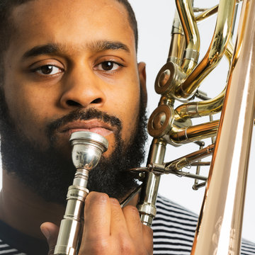 Hire Courtney Brown Trombonist with Encore