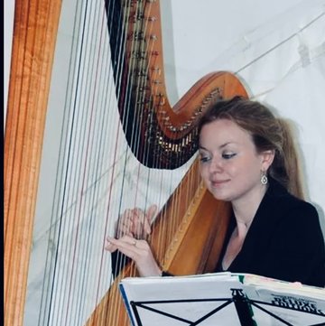 Hire Florence Astley Harpist with Encore