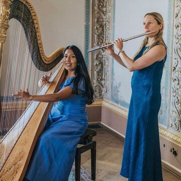 Hire Camellia Flute and Harp Duo Classical duo with Encore