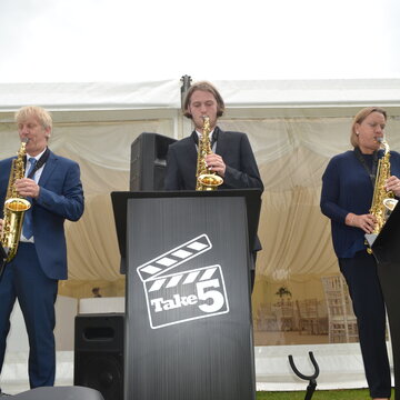 Hire Take 5 Sax Trio Jazz trio with Encore