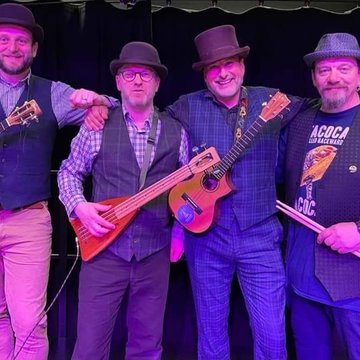 Hire The League Of Ukulele Gentlemen Pop trio with Encore