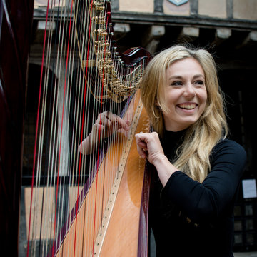 Hire Fran Barsby Harpist with Encore