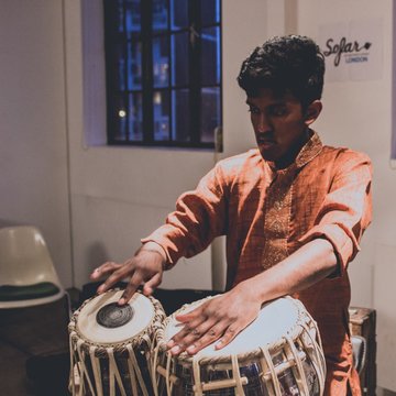 Hire Janan Sathiendran Indian percussionist with Encore