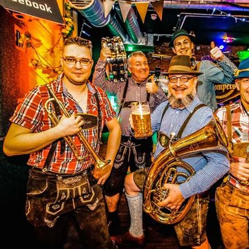 Hire Oompah Stompers Brass band with Encore