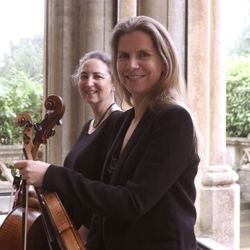 Hire Saffron Strings Duo String duo with Encore