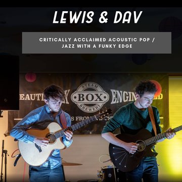 Hire Lewis & Dav Jazz duo with Encore