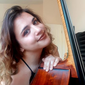 Hire Elena Mazzer Double bassist with Encore