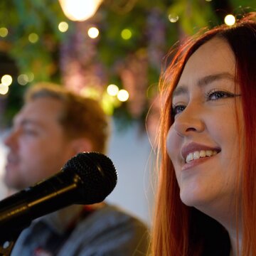 Hire Duke Acoustic duo with Encore
