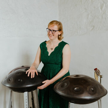 Hire Milly Hoddo Handpan Hang Player Steel drummer with Encore