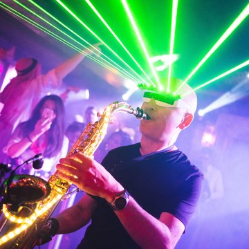 Hire Raul Romo , Laser Sax Saxophonist with Encore