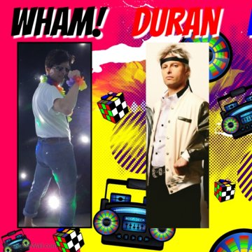 Hire Wham Duran League 90s tribute band with Encore