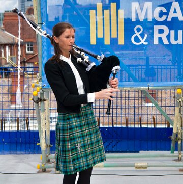 Hire Piper Millie Scott Bagpiper with Encore