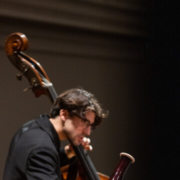 Hire Samuel Azorín Bolea Double bassist with Encore