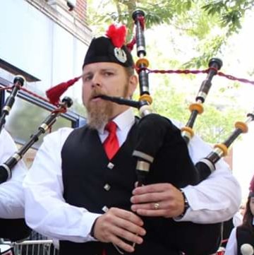 Hire Jonathan Imrie Pipe band with Encore