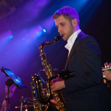 Hire Josh Attrill Quartet Swing & jive band with Encore