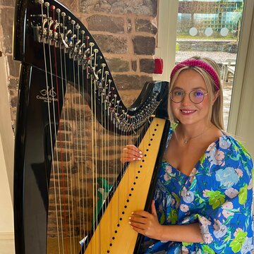 Hire Ffion Lowe Harpist with Encore