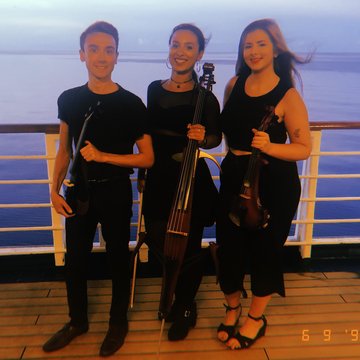 Hire Sapphire String Trio Electric string quartet with Encore