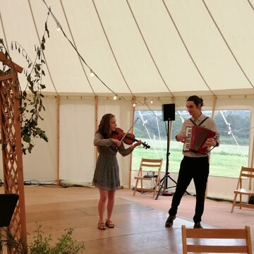 Hire Libby & Raddon Classical duo with Encore