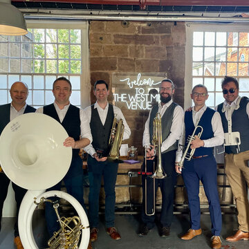 Hire Deep Down Brass Bavarian oompah band with Encore