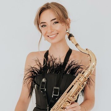 Hire Eve Lesedi Tenor saxophonist with Encore