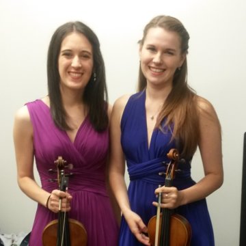 Hire Edelweiss Violin and Viola Duo String ensemble with Encore