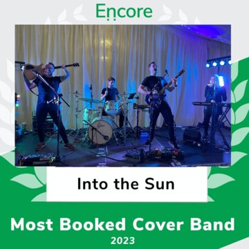 Hire Into the Sun Wedding band with Encore