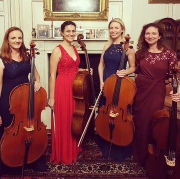 Hire Brighton Cello Quartet String quartet with Encore